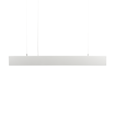 luminaria de aluminio en forma de prisma rectangular