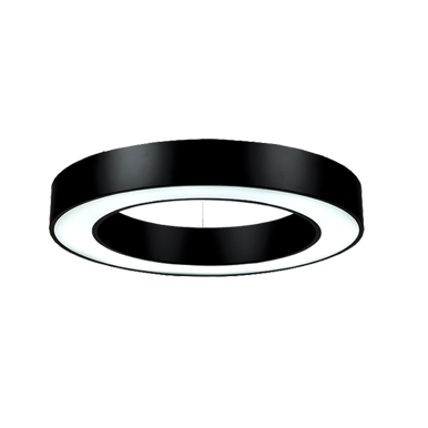 luminaria circular con un hoyo enmedio LED